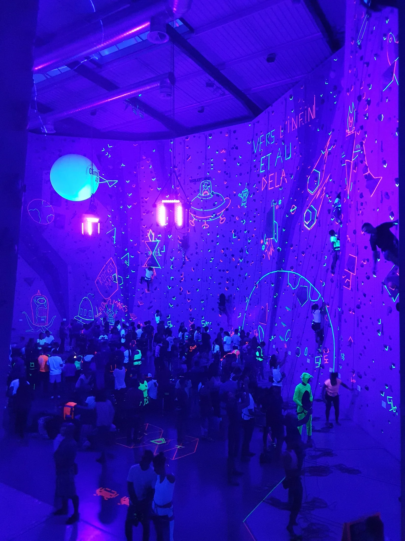 Climb Up — Black Lights Party, Climb Up, Bordeaux — photo 3