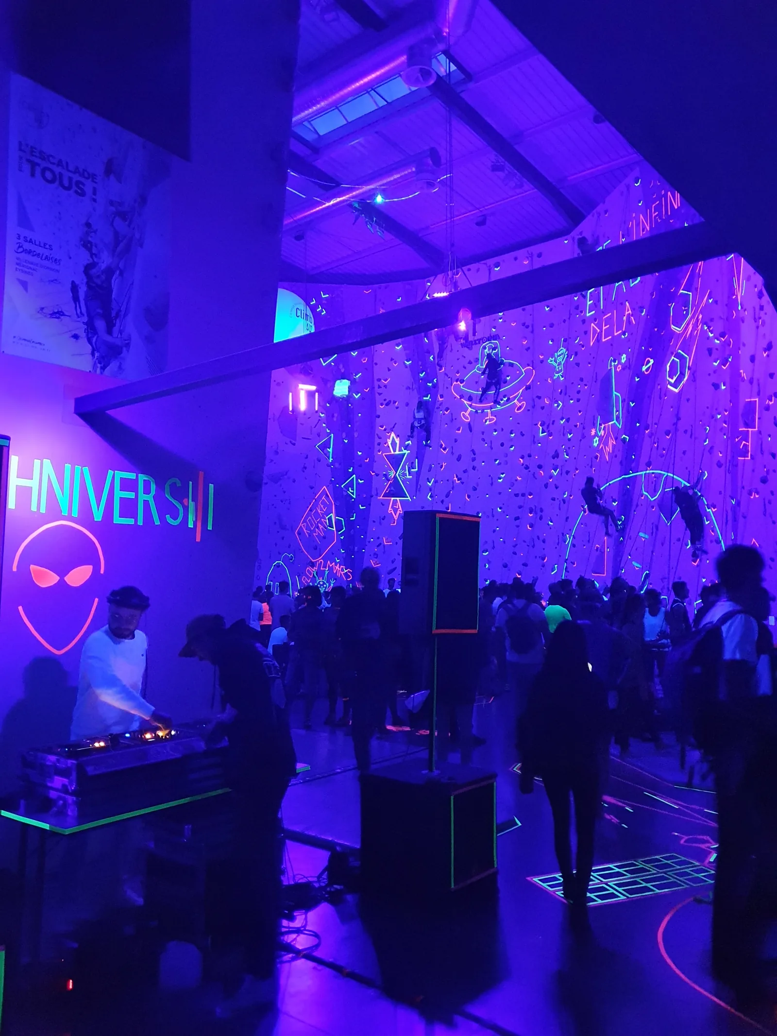 Climb Up — Black Lights Party, Climb Up, Bordeaux — photo 2