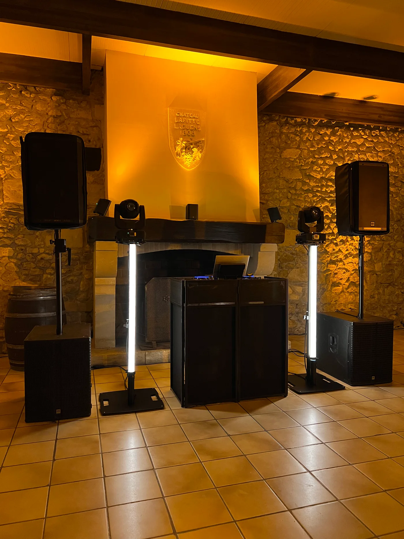 Event sound installation